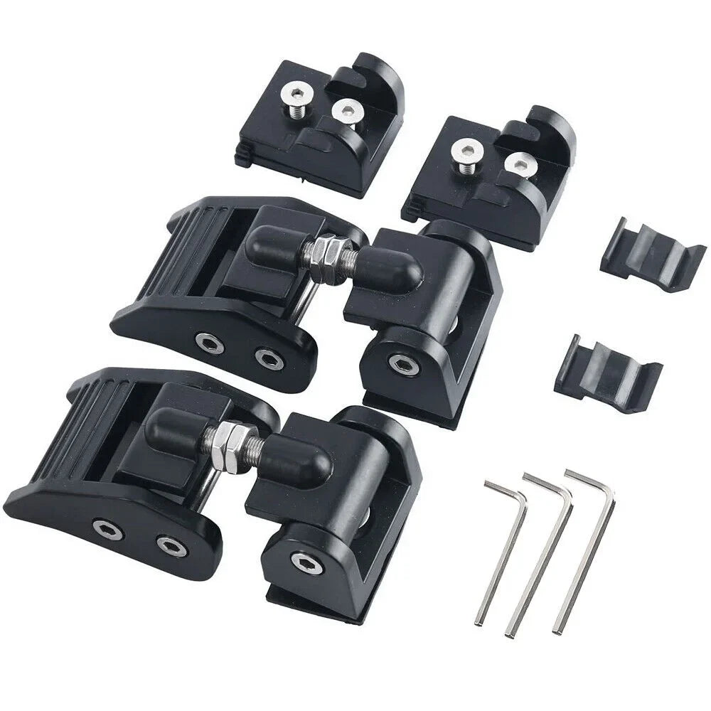 Defend Sturdy Catch for Style in Lock Wrangler JK Black Your Latch Jeep JLLOM 07-18 - Jeep Hood