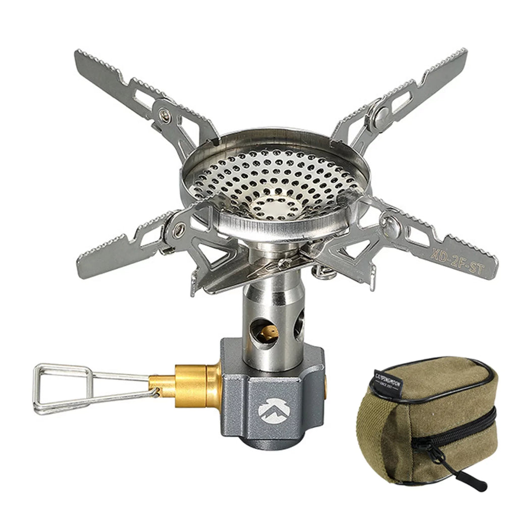 CAMPINGMOON Camping Stove Gas Camping High Backpacking Stove 3300W Stove Efficient Split