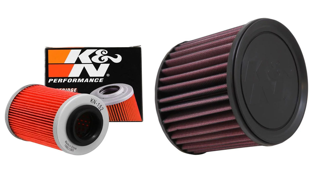 ATV/UTV for Oil Outlander Kit 2013-2014 Black Air 800R Filter and EFI K&N CAN-AM