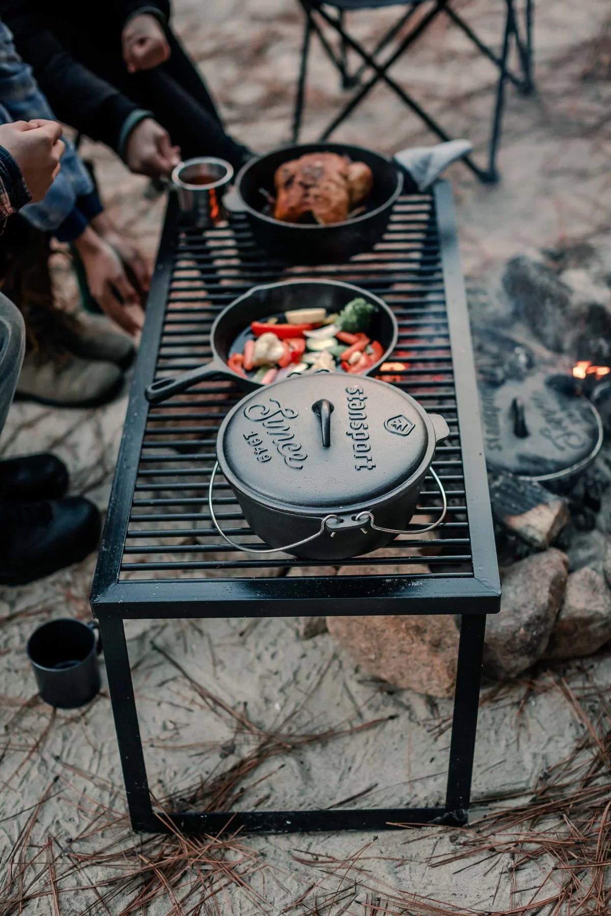 '- Duty 36" x Grill Stansport 18" Heavy