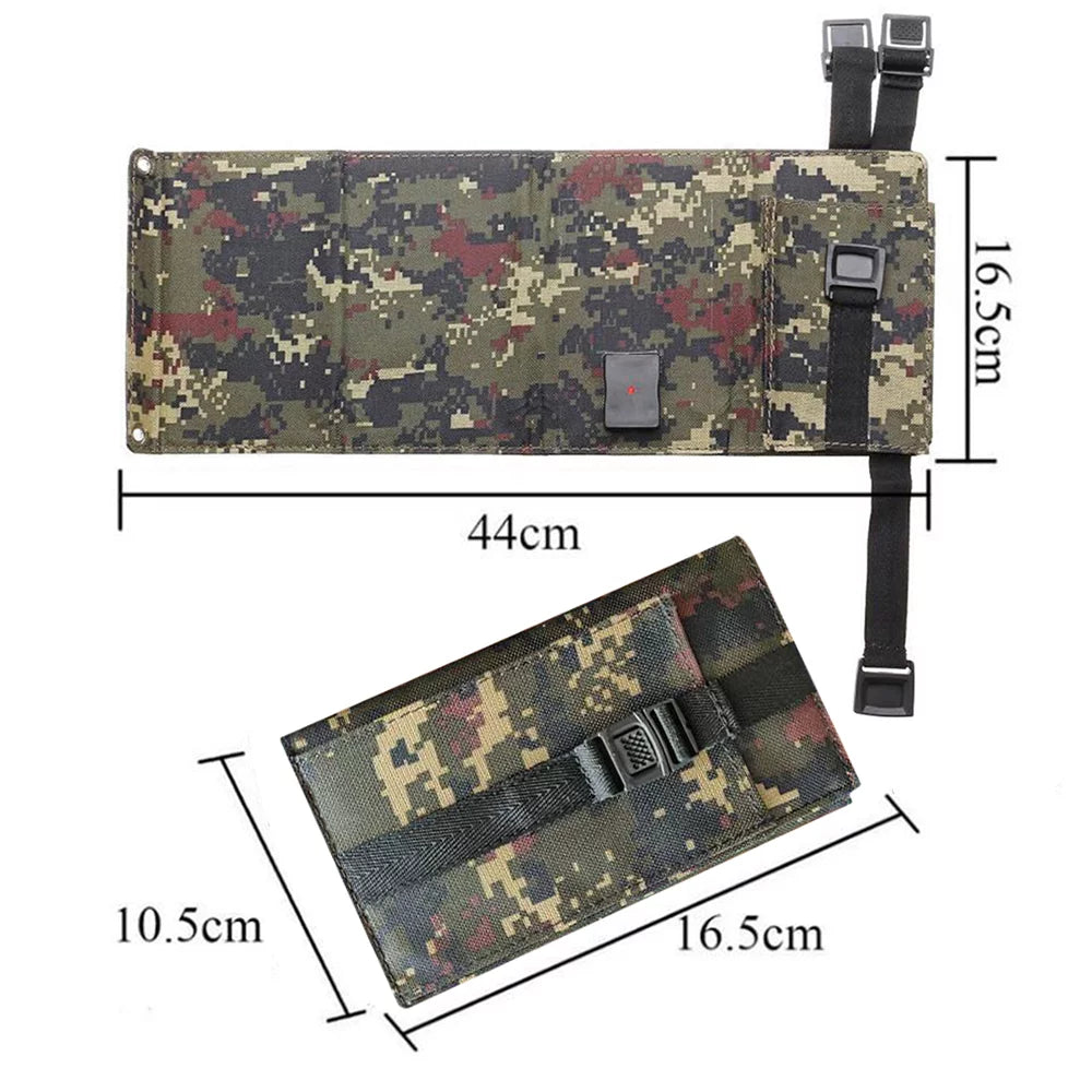 Tablets, 20W Devices Solar Panel USB Android and Efficient for Andoer Portable Solar Lightweight and