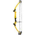 Compound Bow Original Size,Left Handed,Yellow Archery Genesis Adjustable