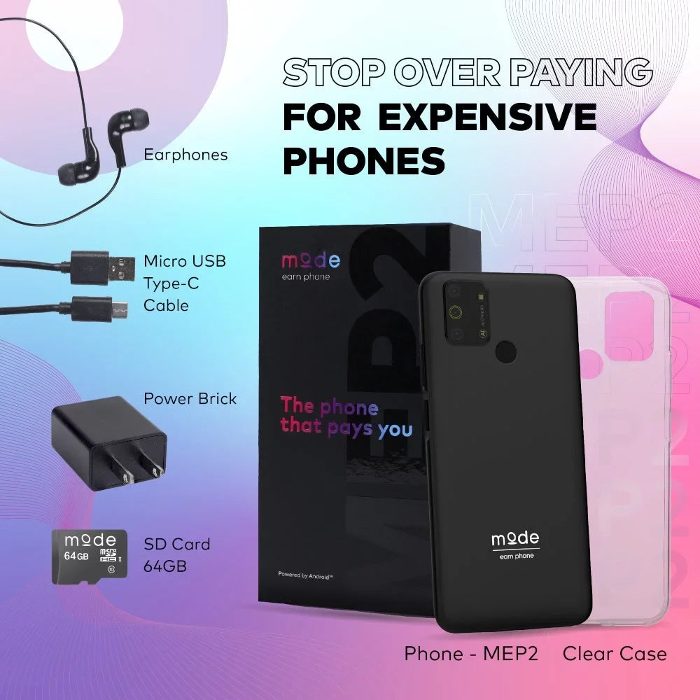 Android Camera The New Unlocked Mode Cell 6.52”, 13MP 128GB, Phone,Smartphone Phone, Earn