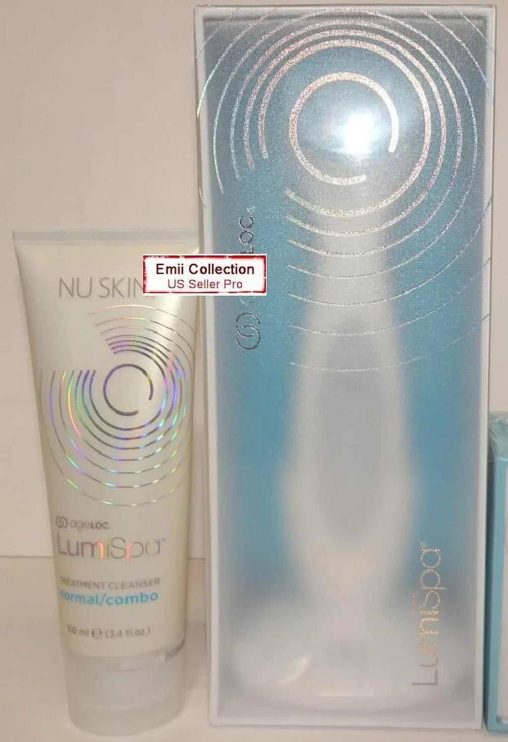 with ageLOC Nuskin Kit Lumi Skin Cleanser Normal/Combo Spa LumiSpa IO Nu