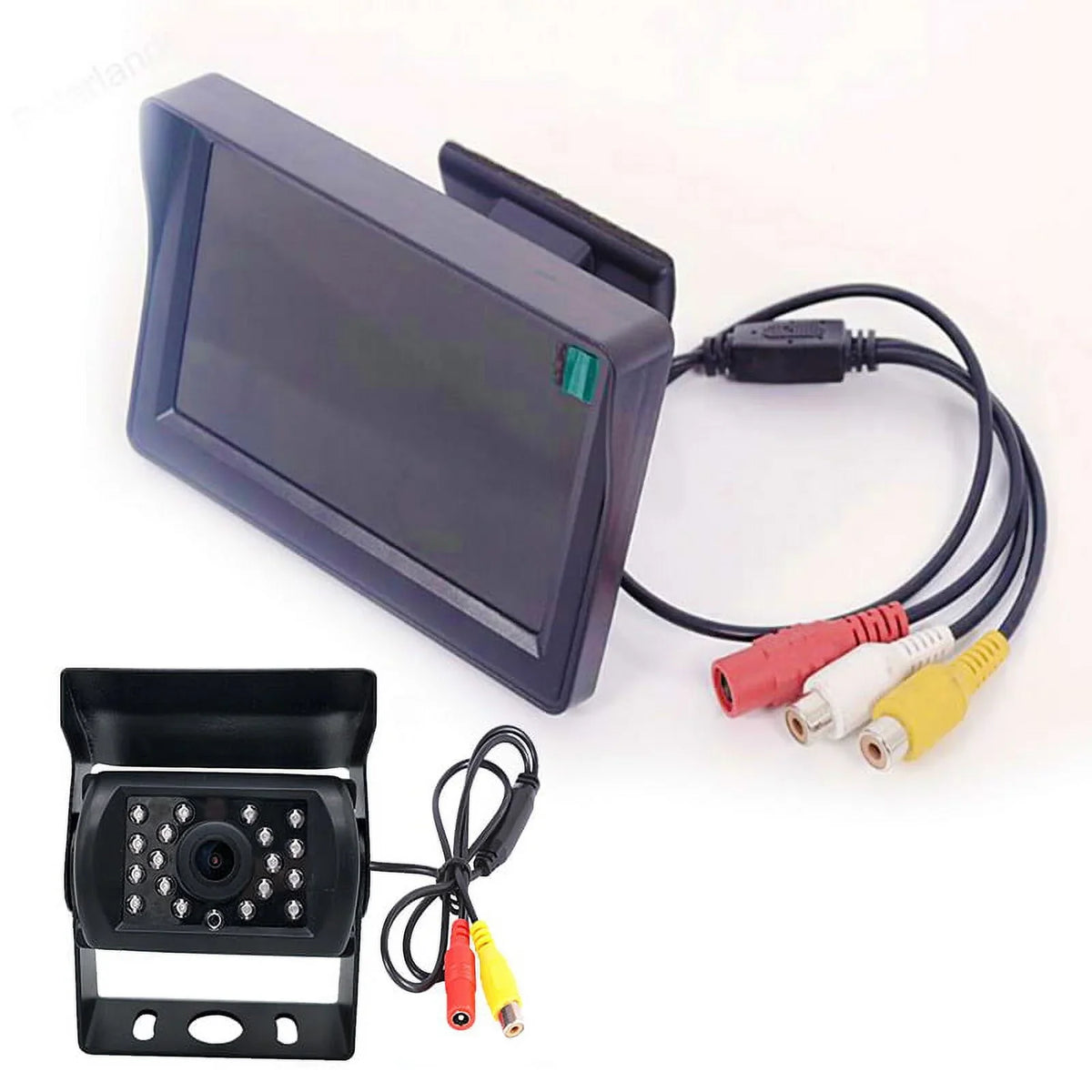 with Car Parking System Van Bus Wagon DC Monitor Monitor Wireless Camera 4.3" Camera 12~24V Truck With Transmitter/Receiver