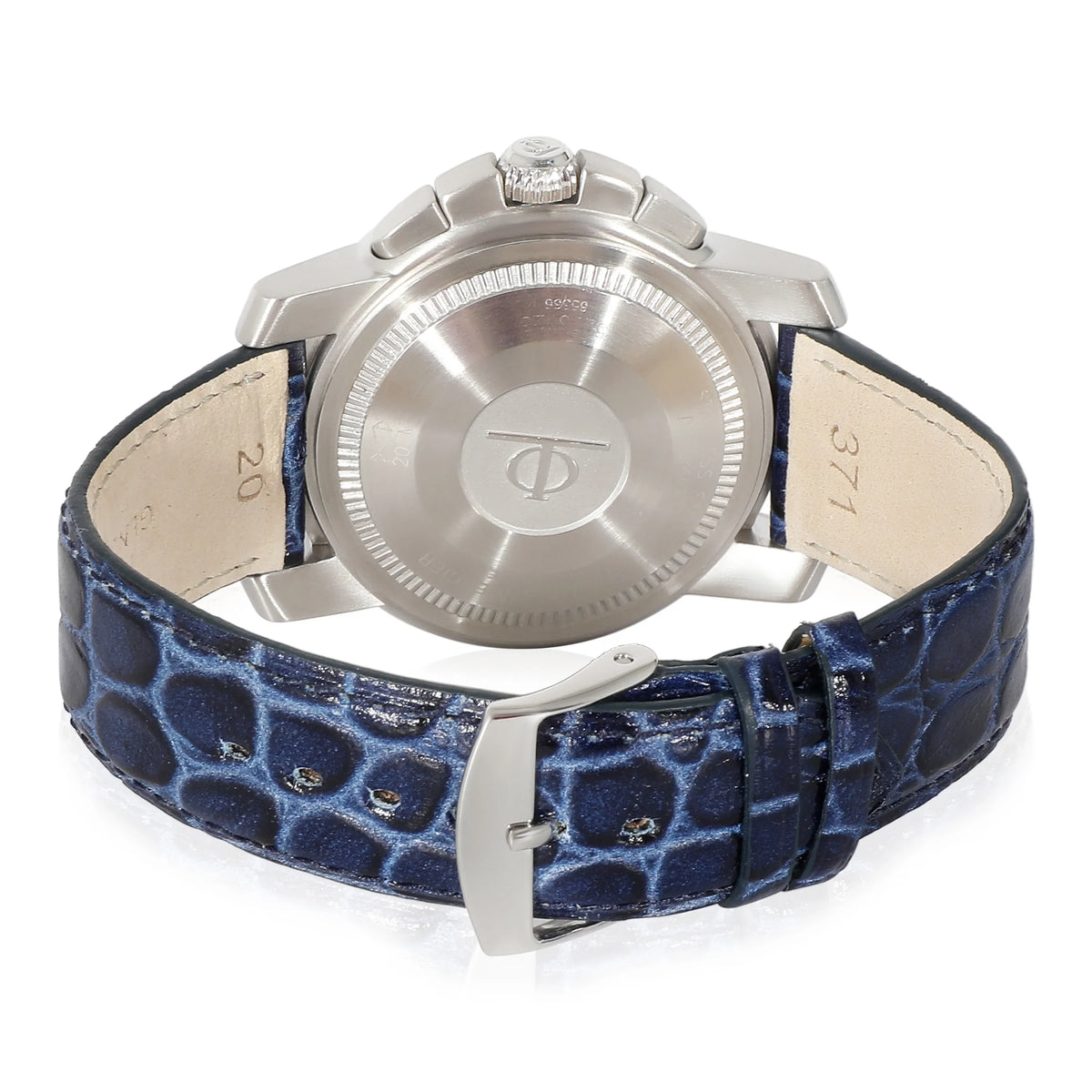 Mercier Pre-Owned 65366 Chrono & Stainless Baume Steel Capeland in Watch Men's