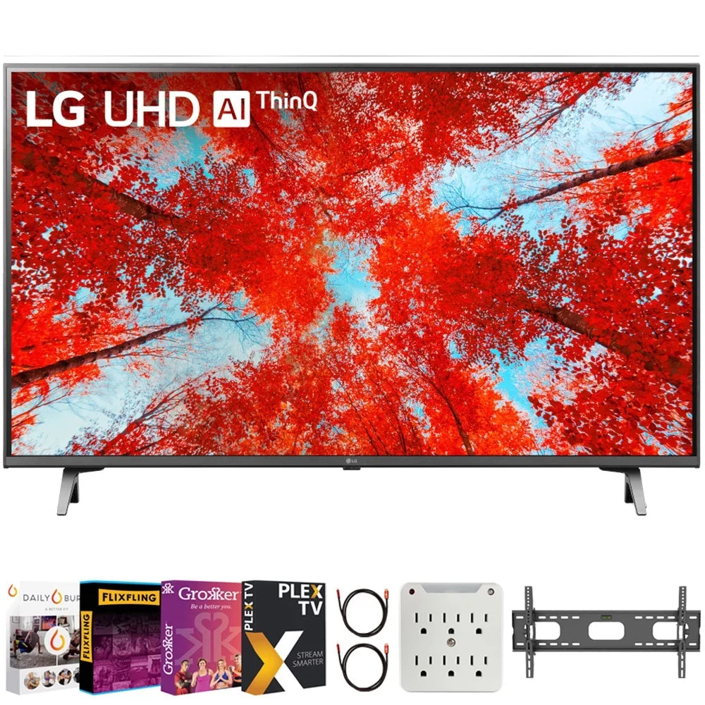 HDR Inch and Bundle TV 4K 50 Streaming 50UQ9000PUD Complete Premiere Movies UHD (2022) with LG Mounting LED Kit