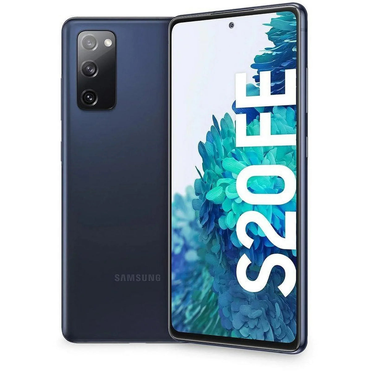 SAMSUNG G781U (Used) Navy US 128GB, 5G New for Cloud S20 FE Smartphone Galaxy Condition Like Cellular-