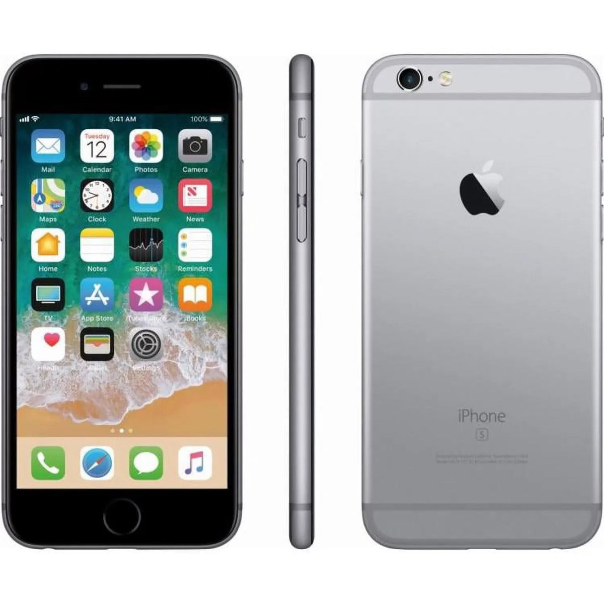 Carrier Pre-Owned Space - Unlocked (Like Gray iPhone Apple 6s New) - 32GB