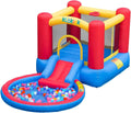 Bounce Wet Kids Basketball Dry with Kits, Pool Fun Hoop Valwix House for Area Blower Inflatable Combo, for , Waterslide with years & 3-5 with Bounce Castle Repair Bouncer Bouncy