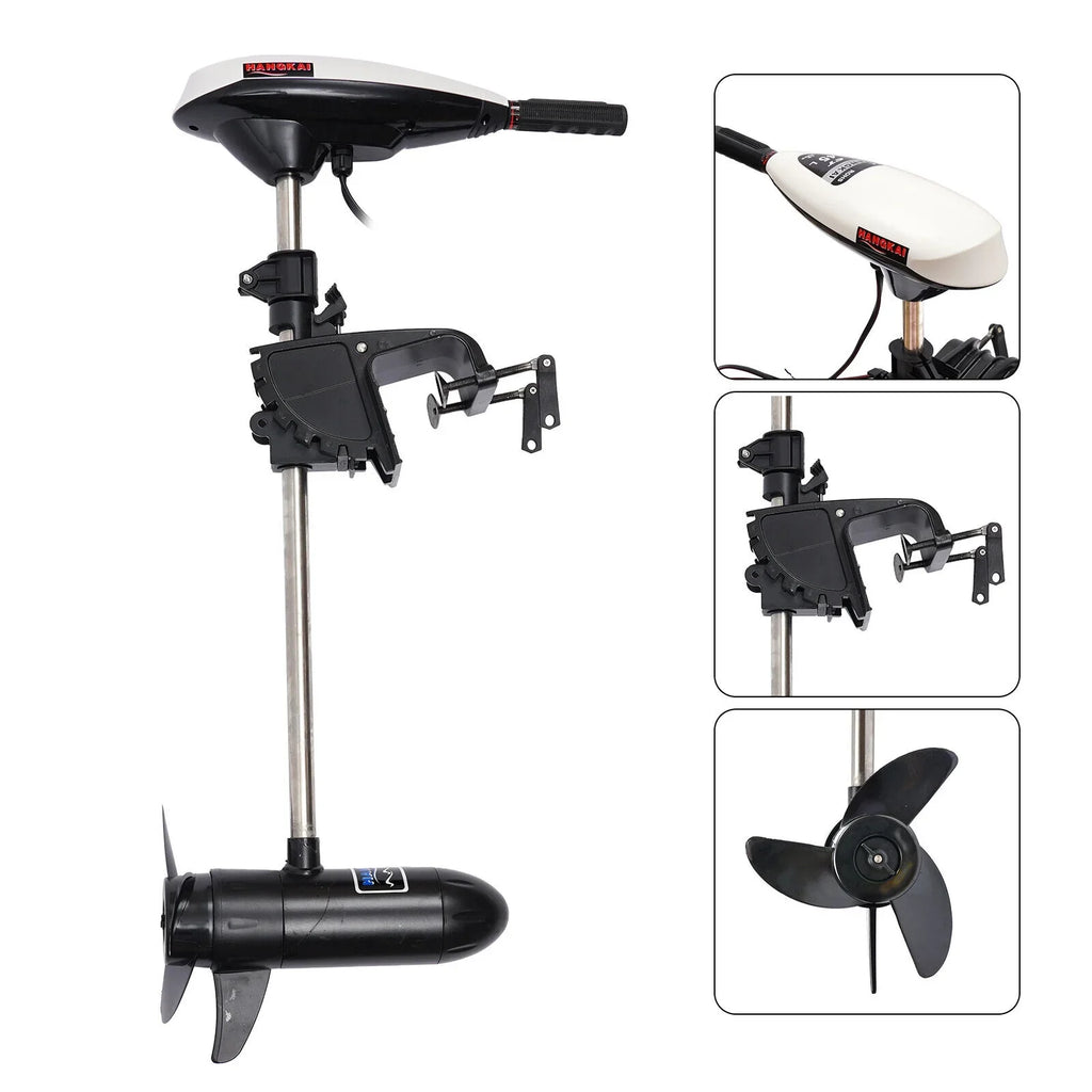 Engine 12V Fishing Trolling Boat Motor Motor Outboard Engine Kayak Electric
