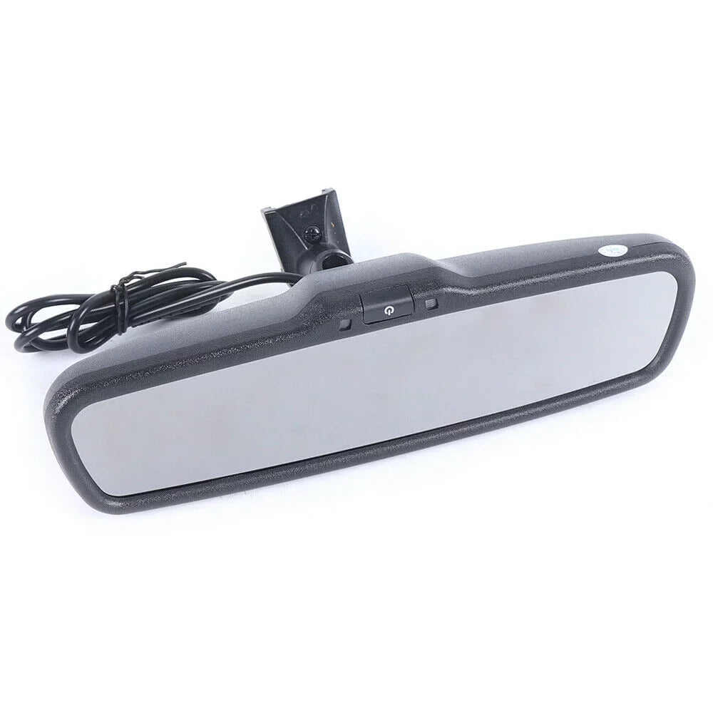 View Reverse LCD For Mirror 4.3" Rear Monitor With View Camera Camera Parking Rear For 4.3" TFT Backup Reverse Monitor Backup Mirror +Bracket Car Parking Bracket