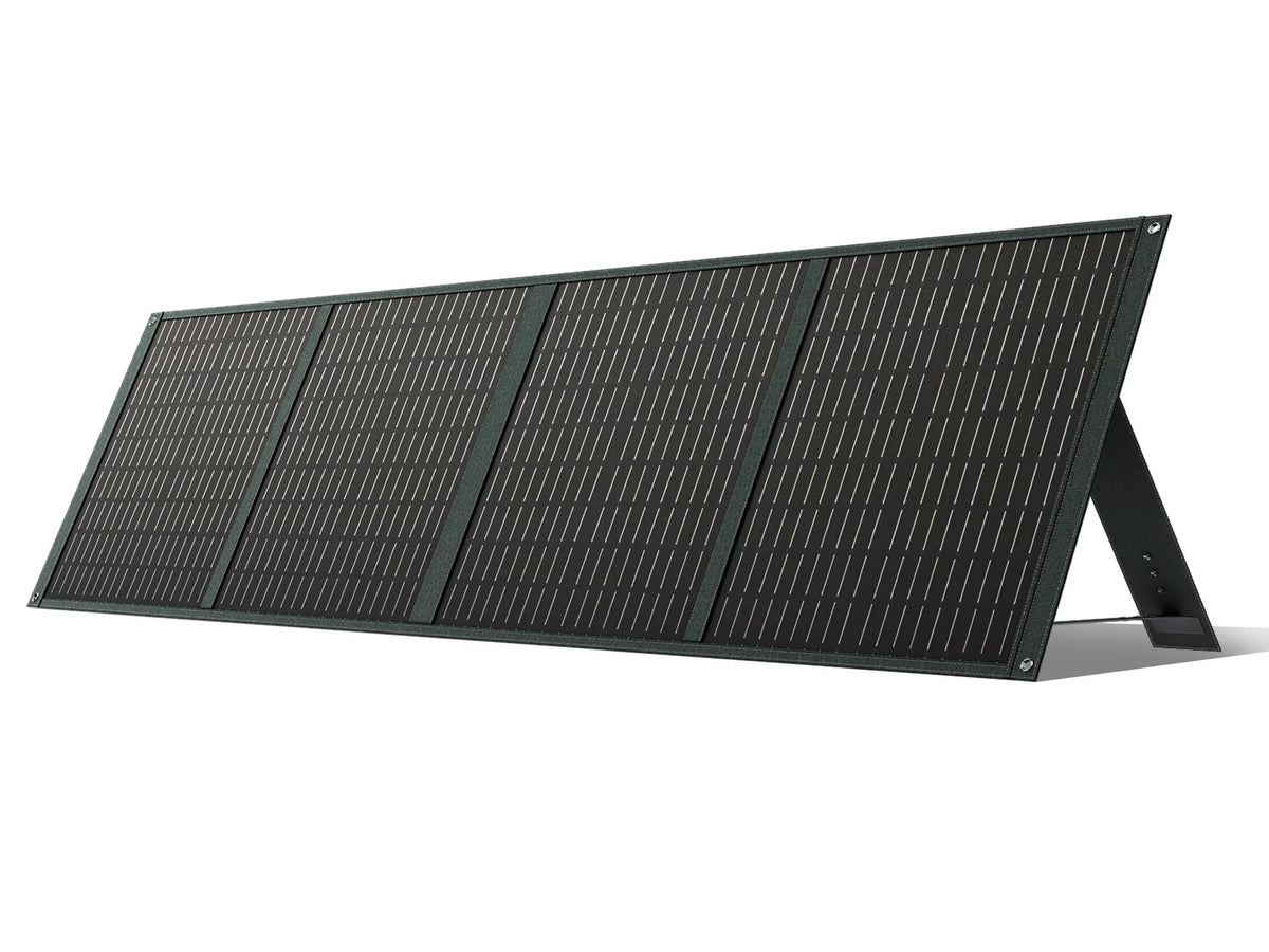 Output Power 110W, Fast Trailer Charging Foldable Segmart and Solar with Devices, Portable Station Camping for Power for USB Car Marine Station PD18W Panel