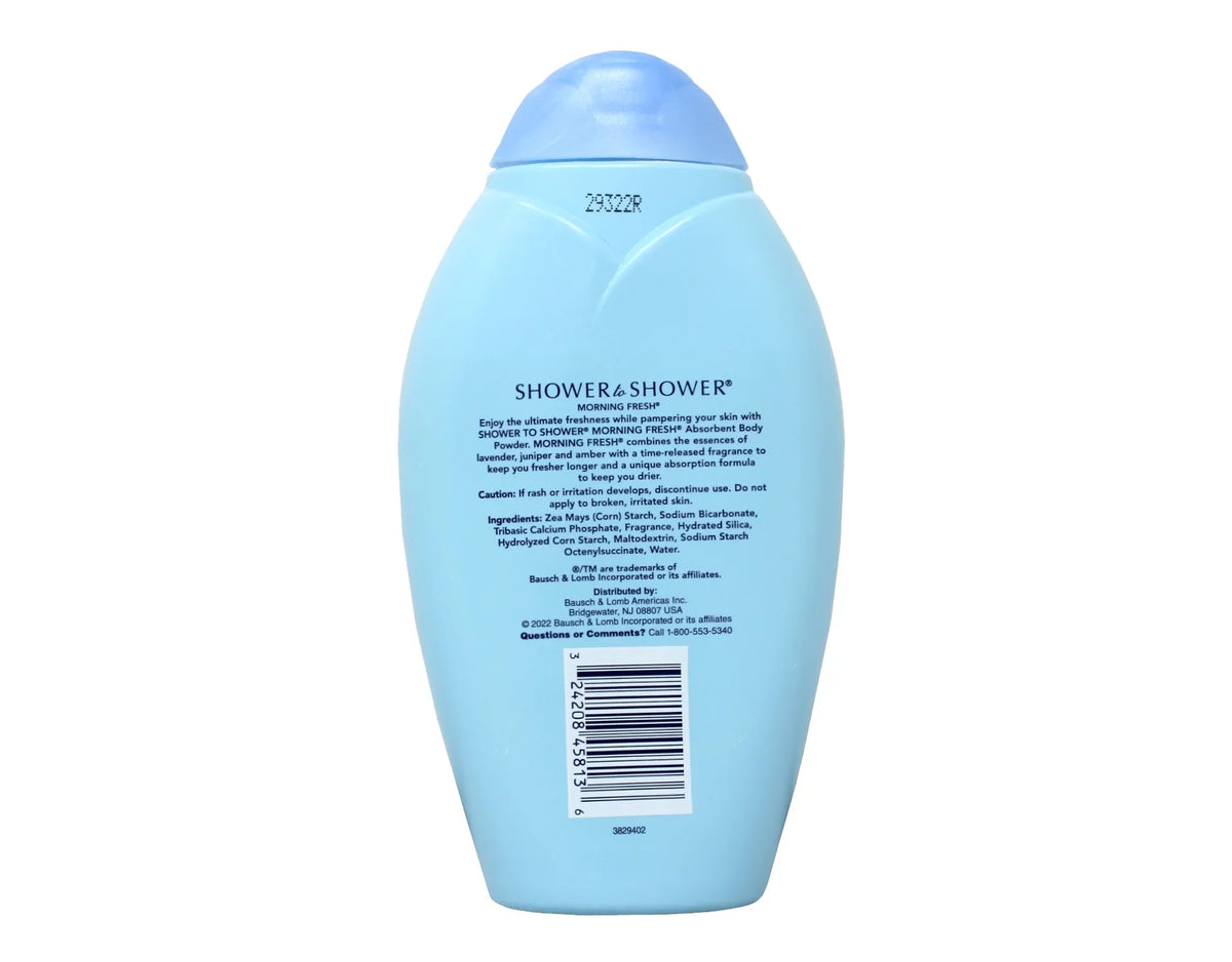 13 SHOWER Powder Morning SHOWER 6) of oz Body Fresh TO (Pack