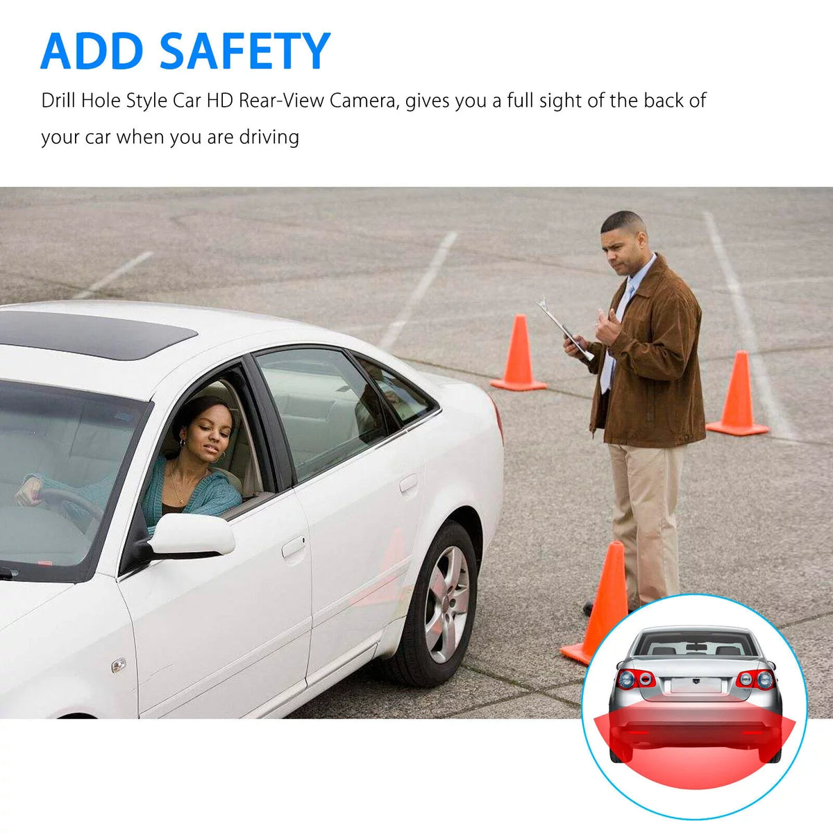 Backup Camera Vision Reverse Universal Auto Parking View Rear Night Camera Car