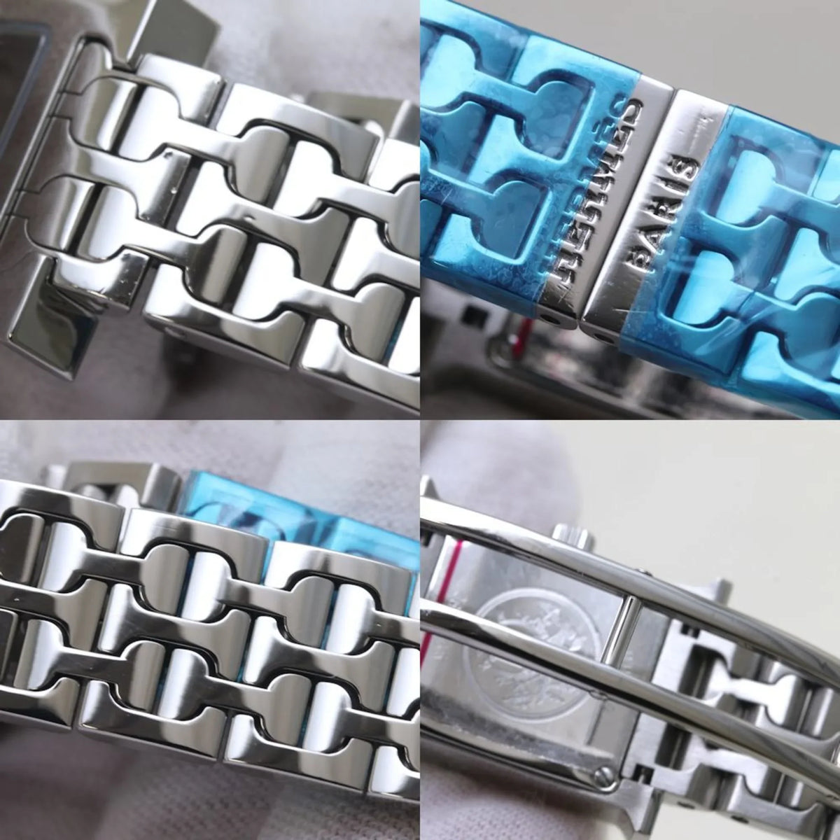 Stainless HH1.110.260 Mini H 39260 4835 141002W100 HERMES Watch Ladies Steel Pre-Owned (Good)