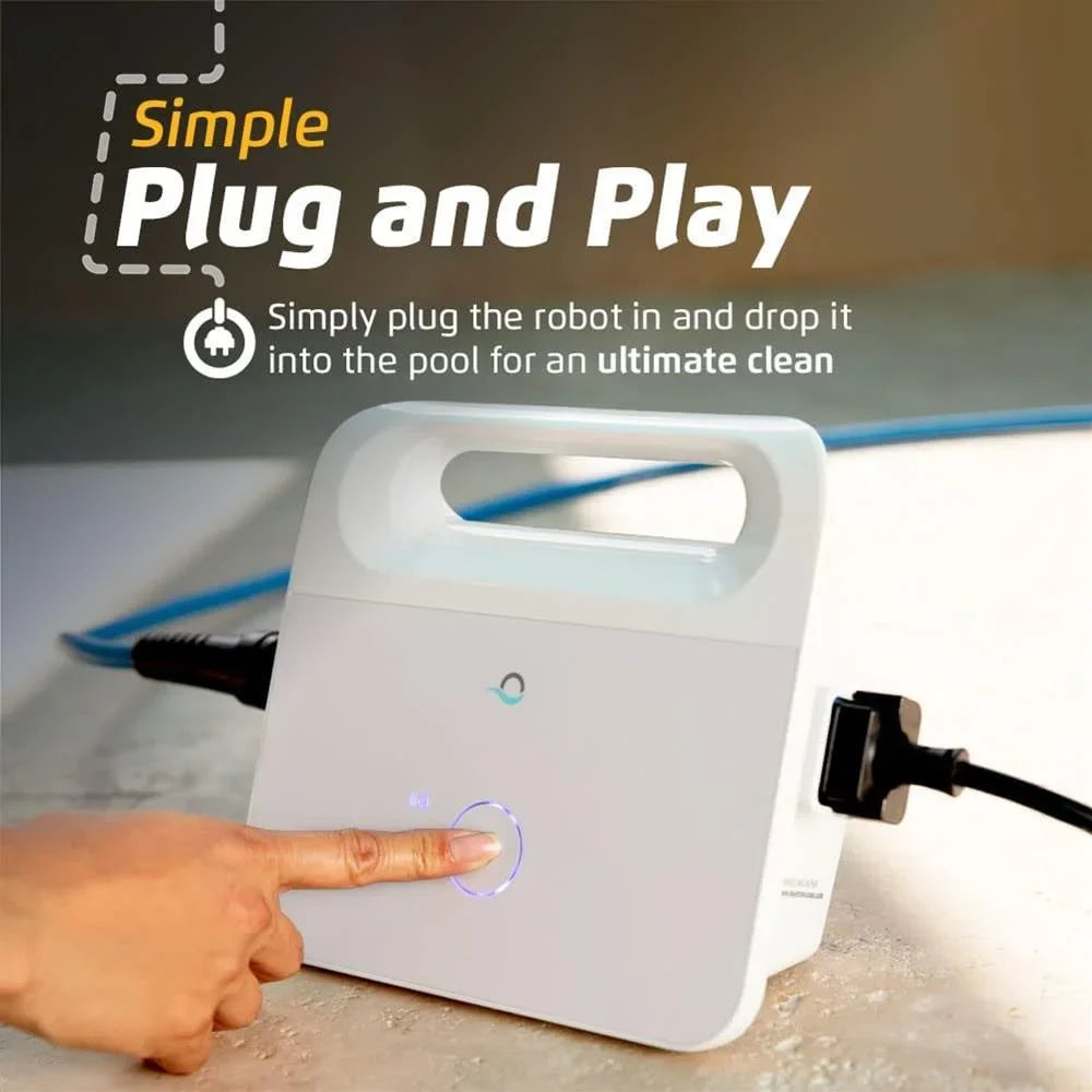 up Bundle Cleaner Pool Ultra Filter Robotic Fi Fine Explorer 50 E30 - - FT Dolphin Wi Vacuum with to