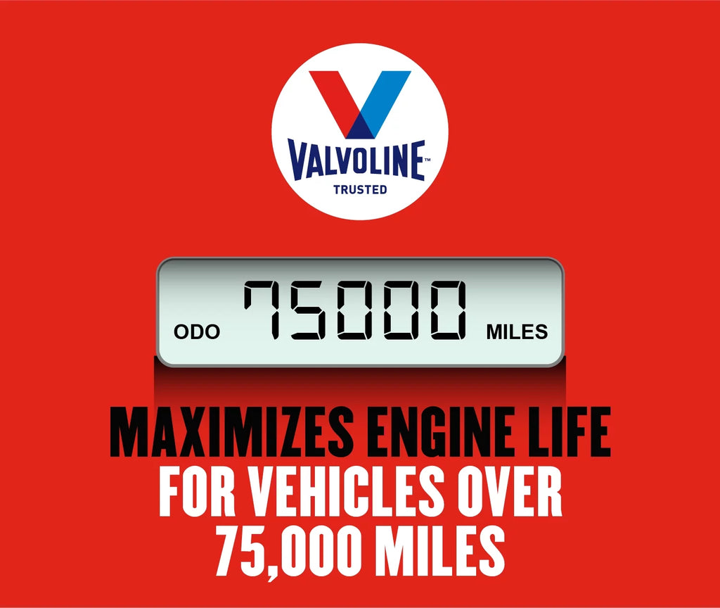 Motor Blend 5W-30 QT Box MaxLife Oil Garage Mileage Synthetic 12 Valvoline High