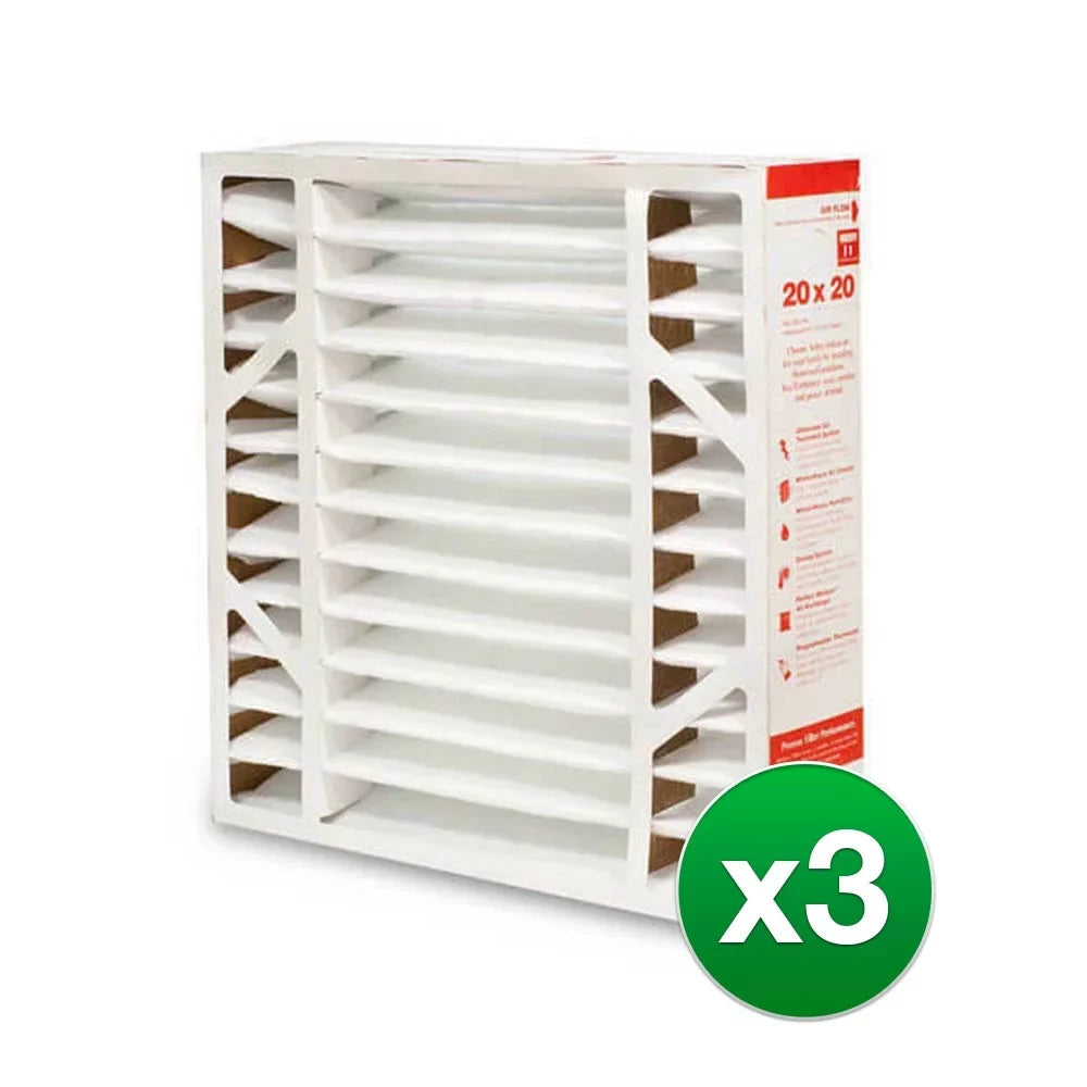 MERV & Furnace AC 20x20x4 Filter Pack for - 3 11 Air Honeywell Replacement