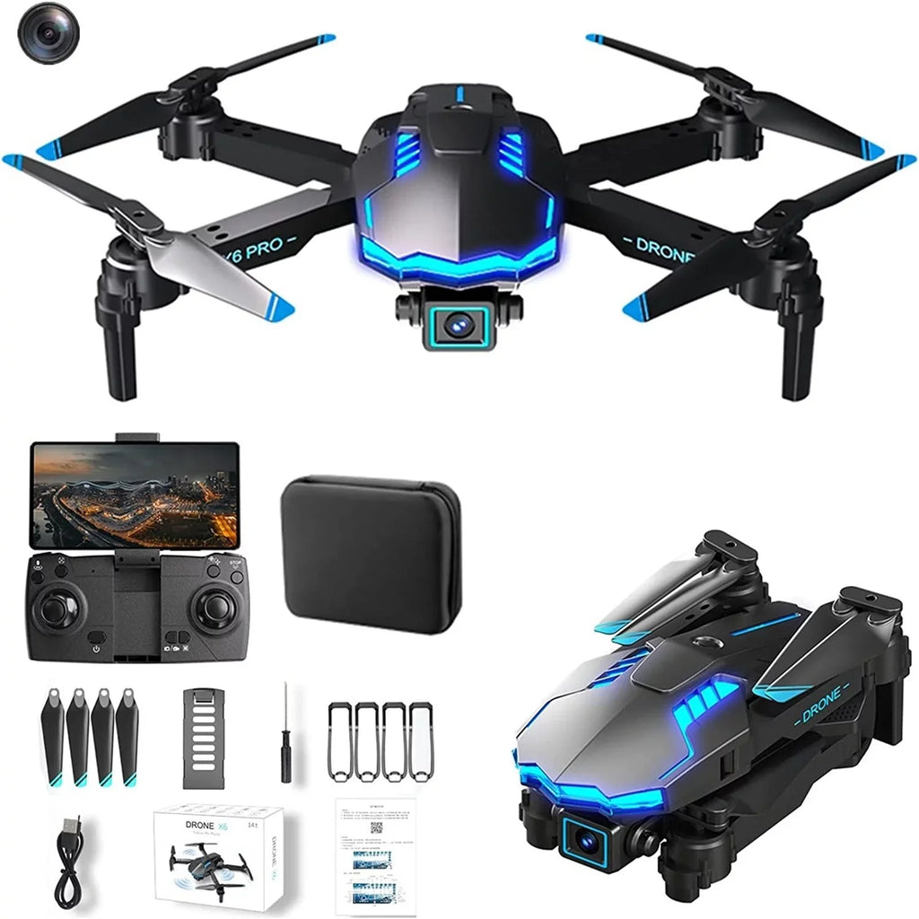Track Mode Mini Kids Quadcopter Obstacle WiFi For One FPV Off Avoidance Airplane With RC Dual Headless Button Adults And Foldable RC HD StartSmart Camera 4K