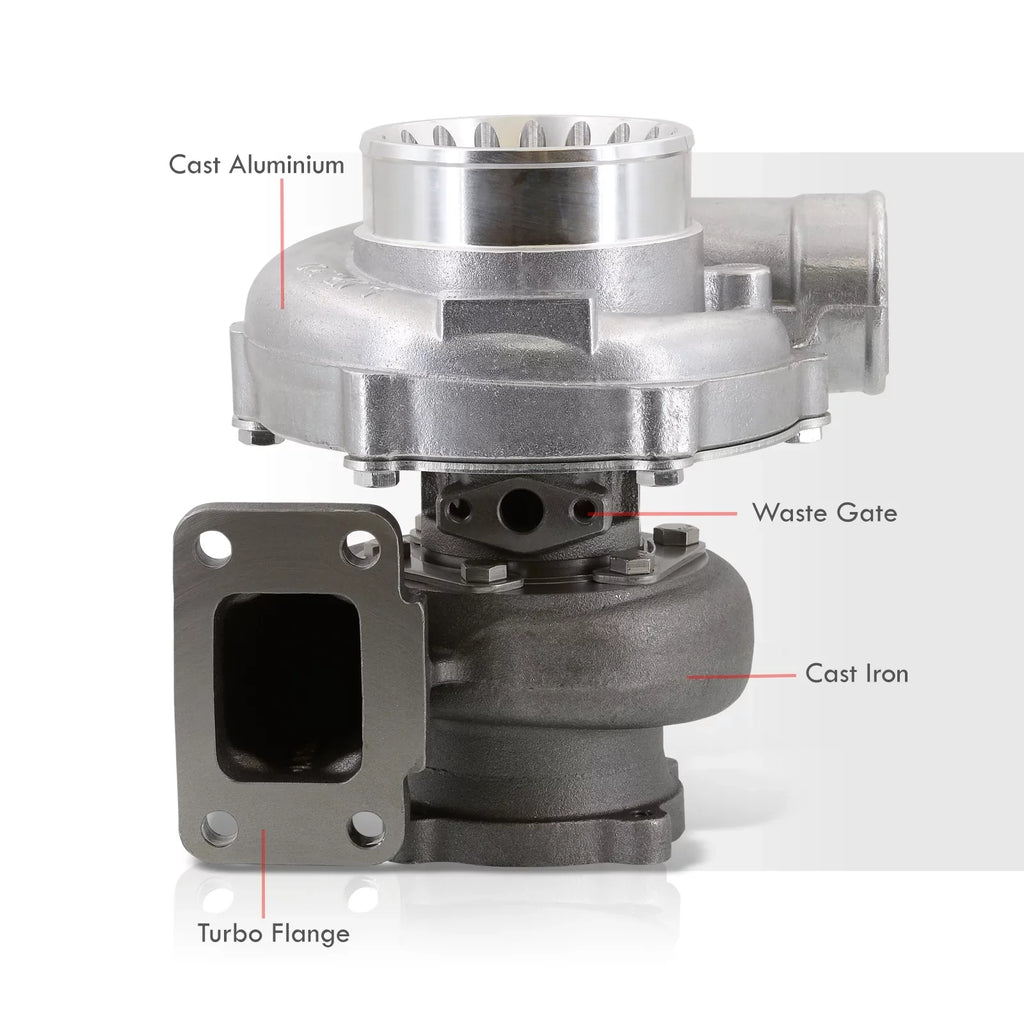 GTX3582R Turbocharger GT35 Distributors GT3582 Oil Compatible/Replacement Car 0.82 Charger 0.70 Boost 4-Bolt Universal For GT30 Compressor A/R & Flange Water AJP Cooled Turbine Anti-Surge AR T3 Turbo