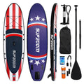 Board, Paddle Skill Included Star Paddle, SUP Bag, Backpack, Everything for Pump, 10'6×32"×6" ISUP Big All Stand Levels Leash, Repair Hand Up SUPZOOM Waterproof Inflatable Kit with Travel