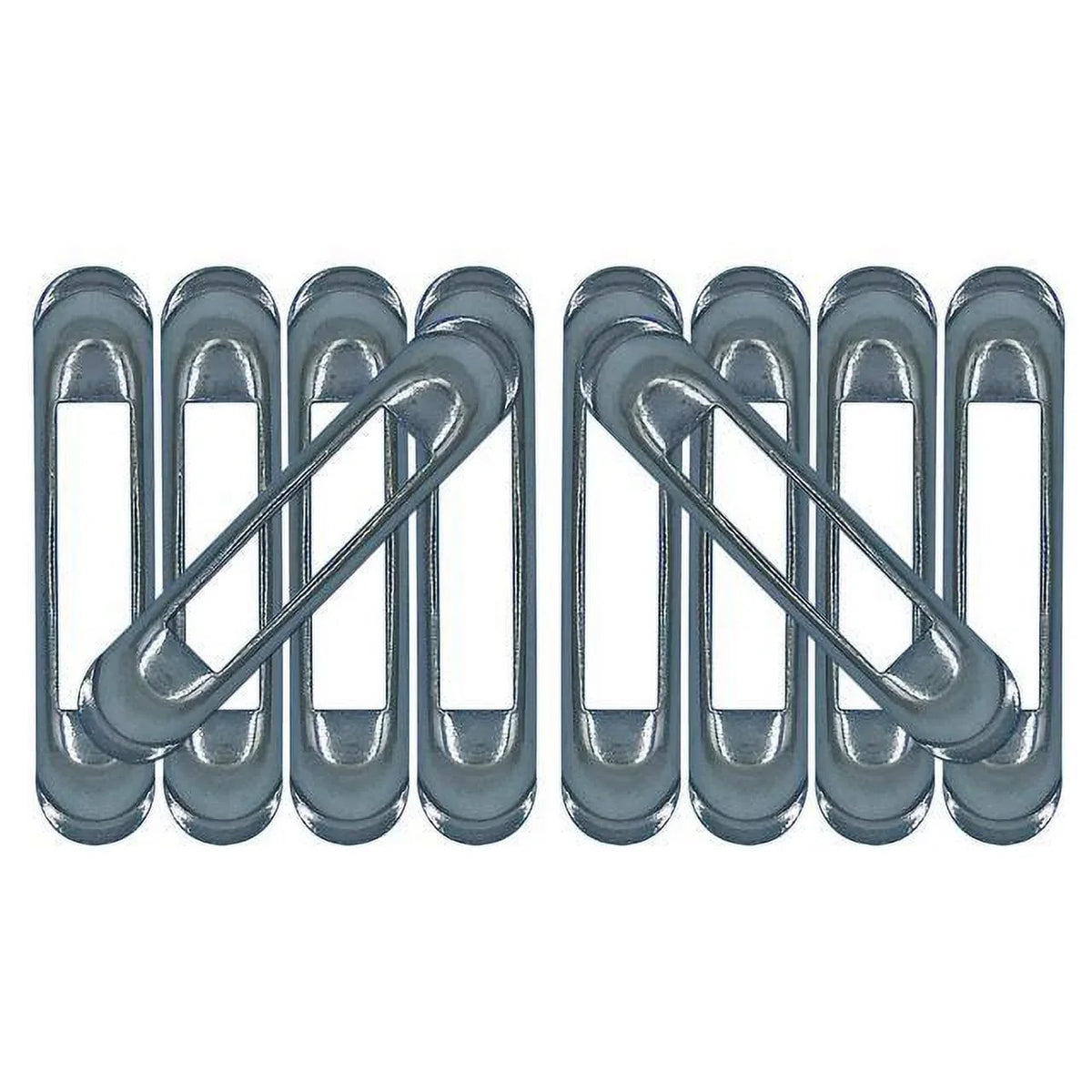 Unfinished 10-Pack Trucks, (zinc for Anchor Trailers rust Pickups, SNAP-LOC Weld-On Logistic Tie-Down E-Track Single Strap protection),